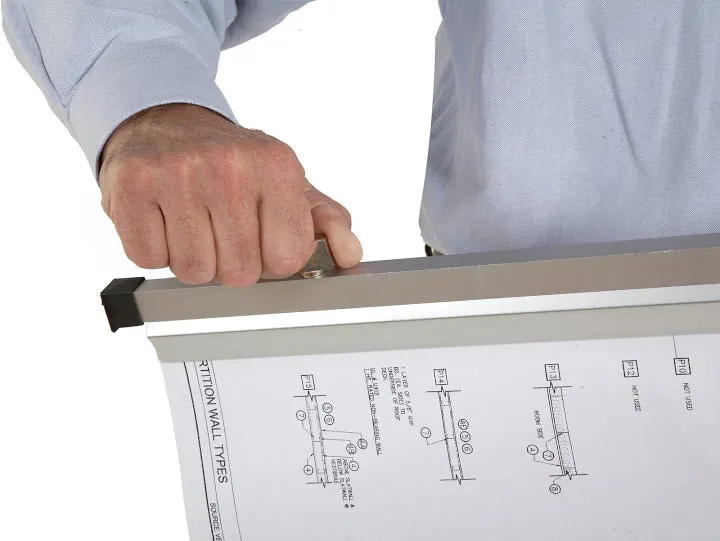 30 Inch Sheet File Hanging Clamps for Blueprints