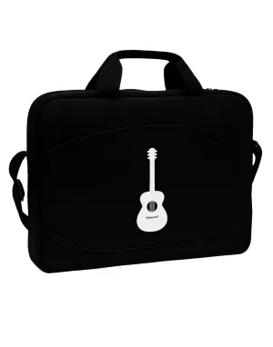 Acoustic Guitar Cool Musician 15&#x22; Dark Laptop / Tablet Case Bag by TooLoud
