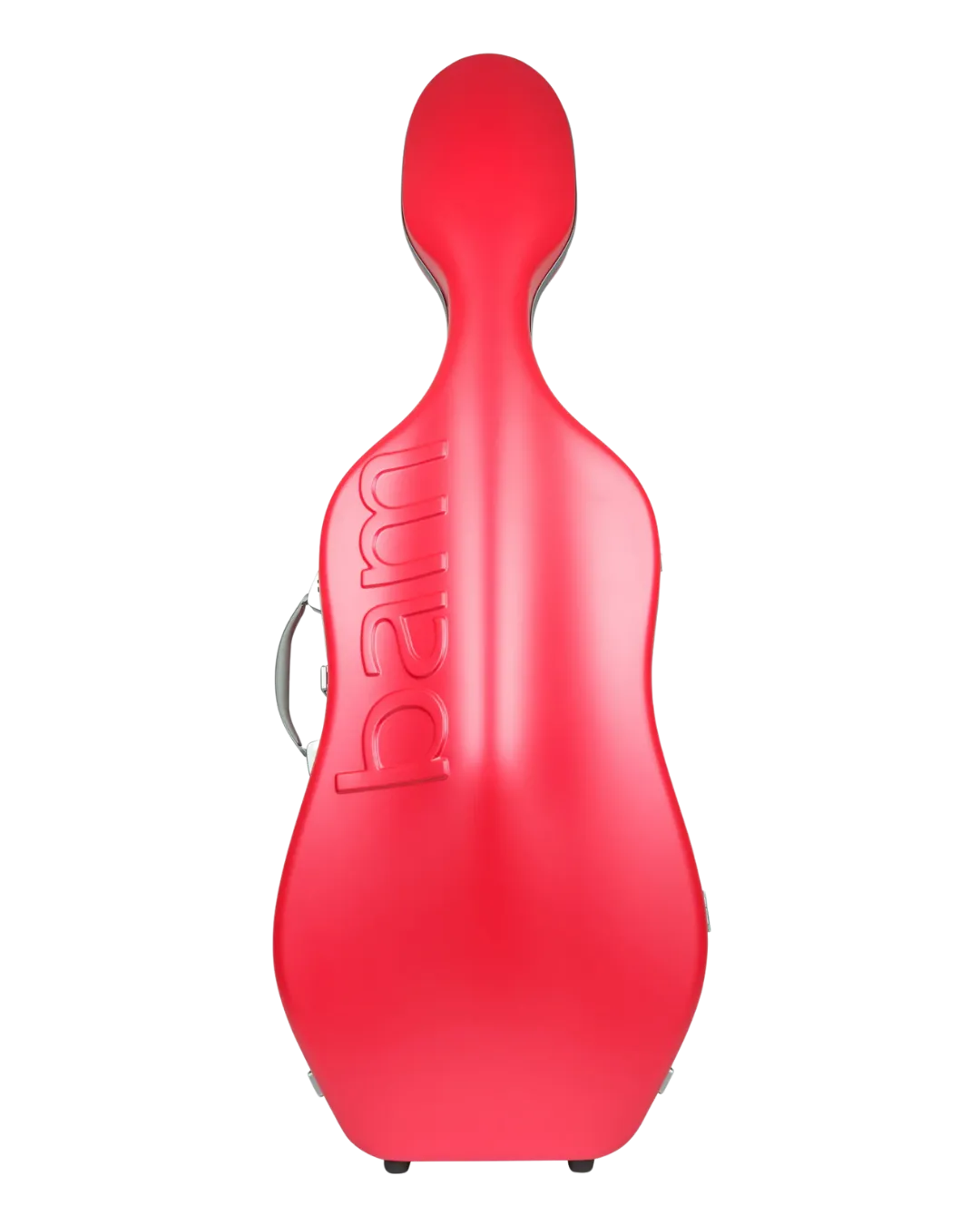 BAM Graffiti Hightech Slim Cello Case Raspberry Red/Silver 4/4