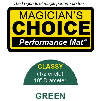 Classy Close-Up Mat (GREEN - 18 inch) by Ronjo