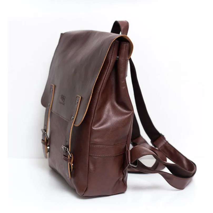 English Leather Laptop Backpack