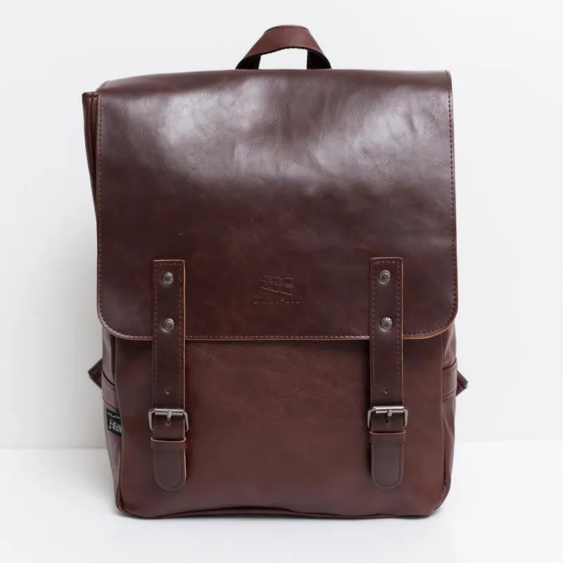 English Leather Laptop Backpack
