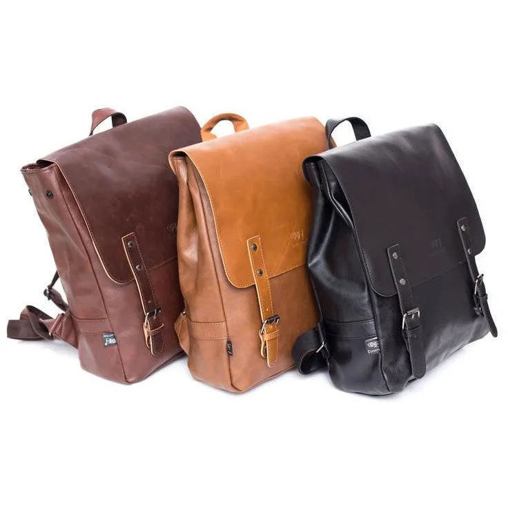 English Leather Laptop Backpack