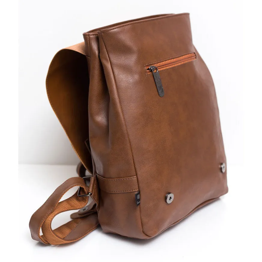 English Leather Laptop Backpack