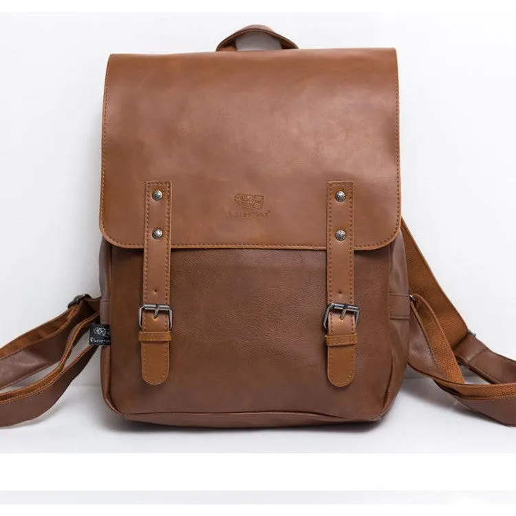 English Leather Laptop Backpack