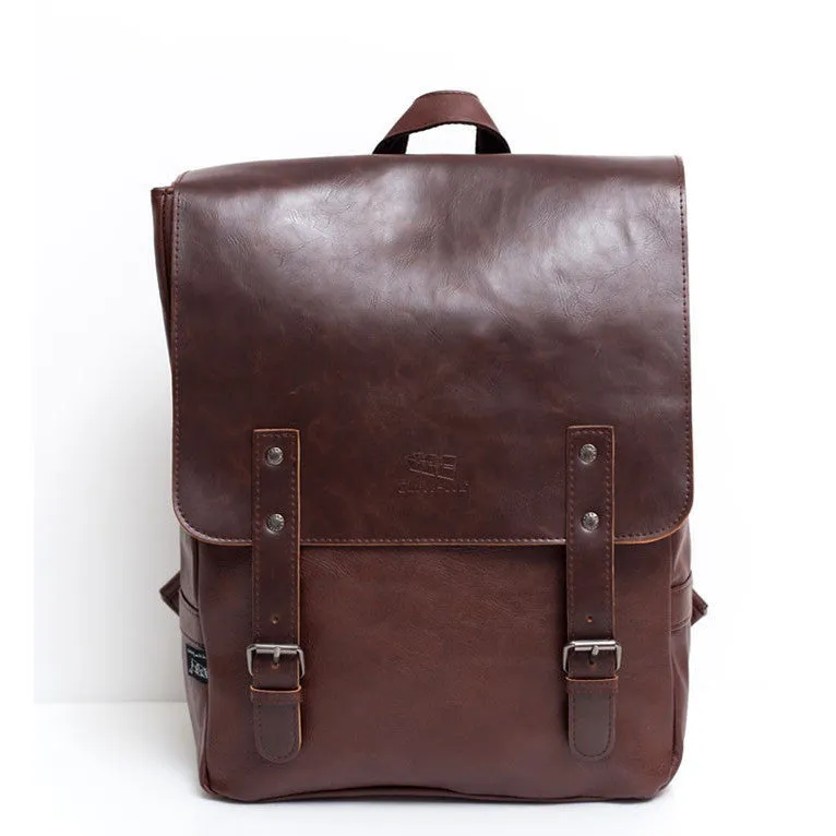 English Leather Laptop Backpack