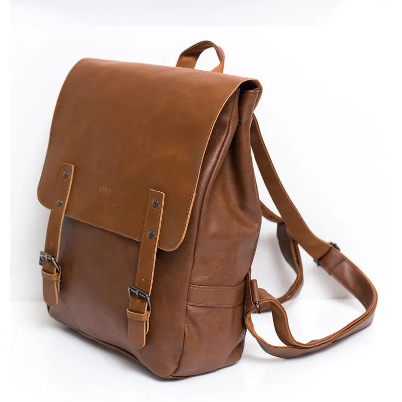 English Leather Laptop Backpack