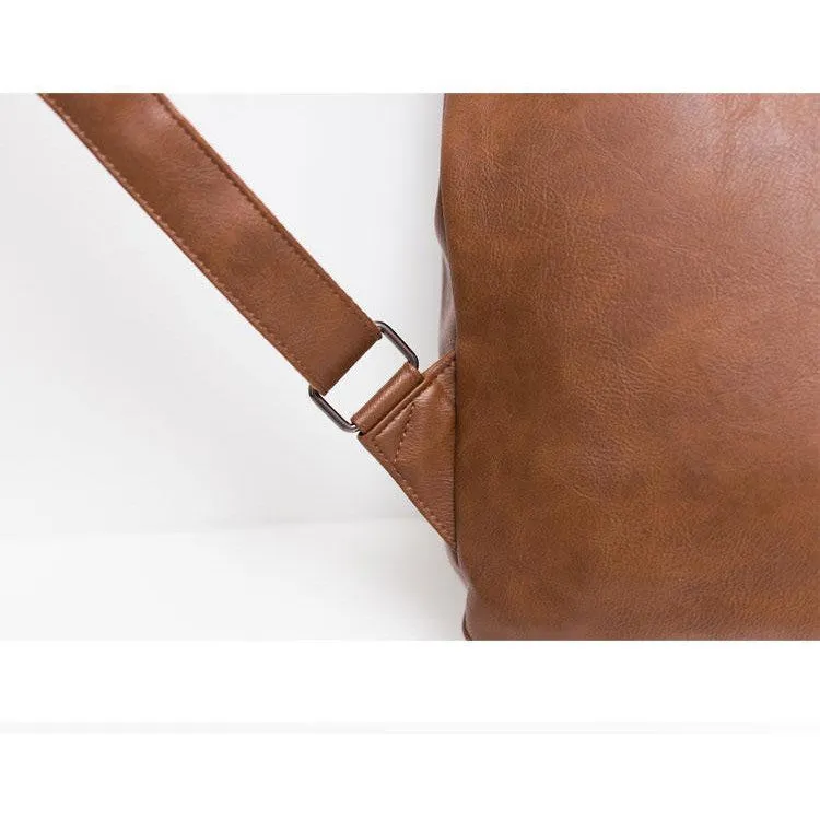 English Leather Laptop Backpack