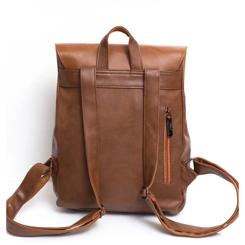 English Leather Laptop Backpack