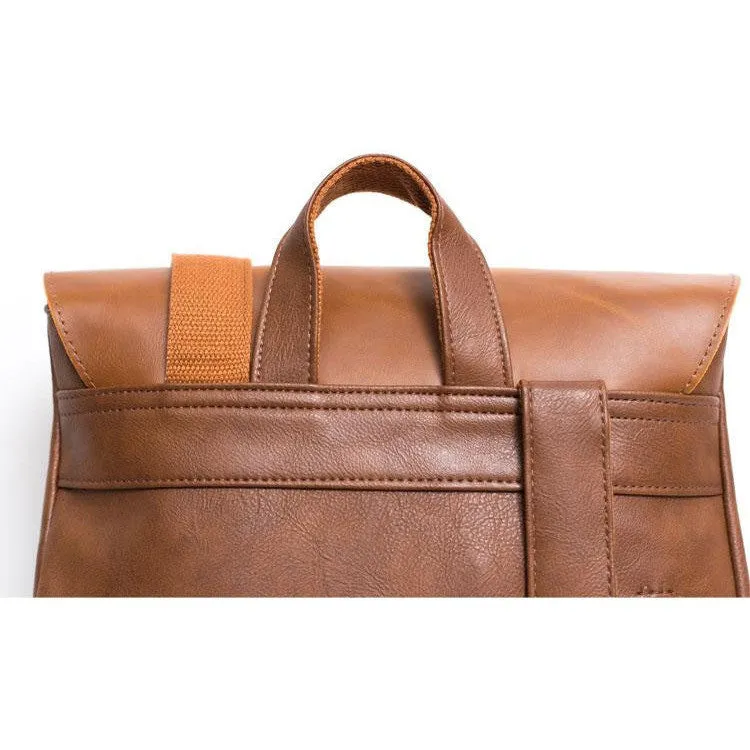 English Leather Laptop Backpack