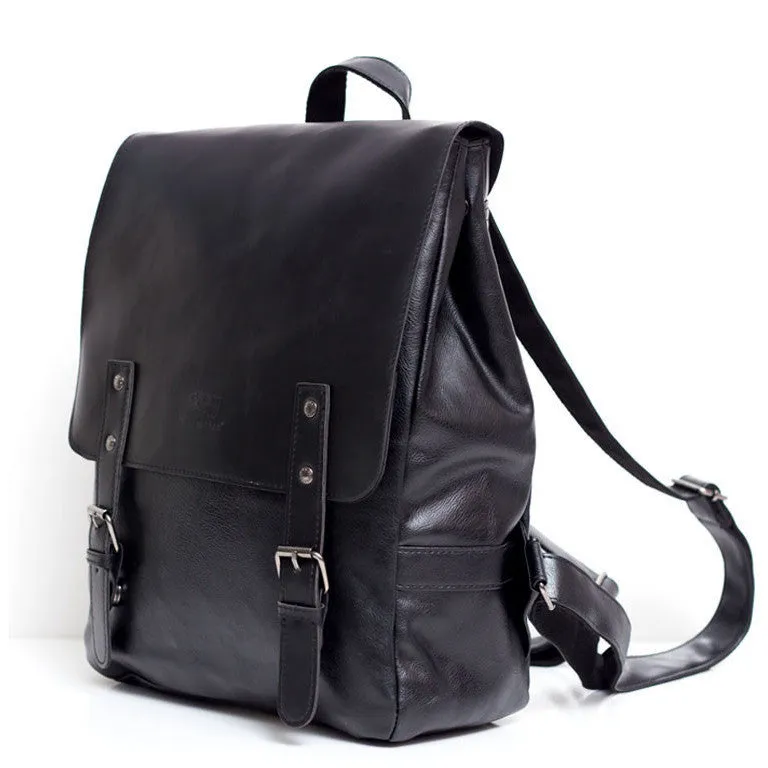 English Leather Laptop Backpack