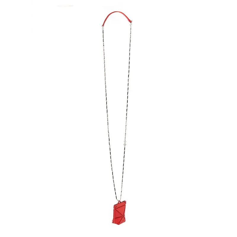 Facet Micro Mini Bag - Red