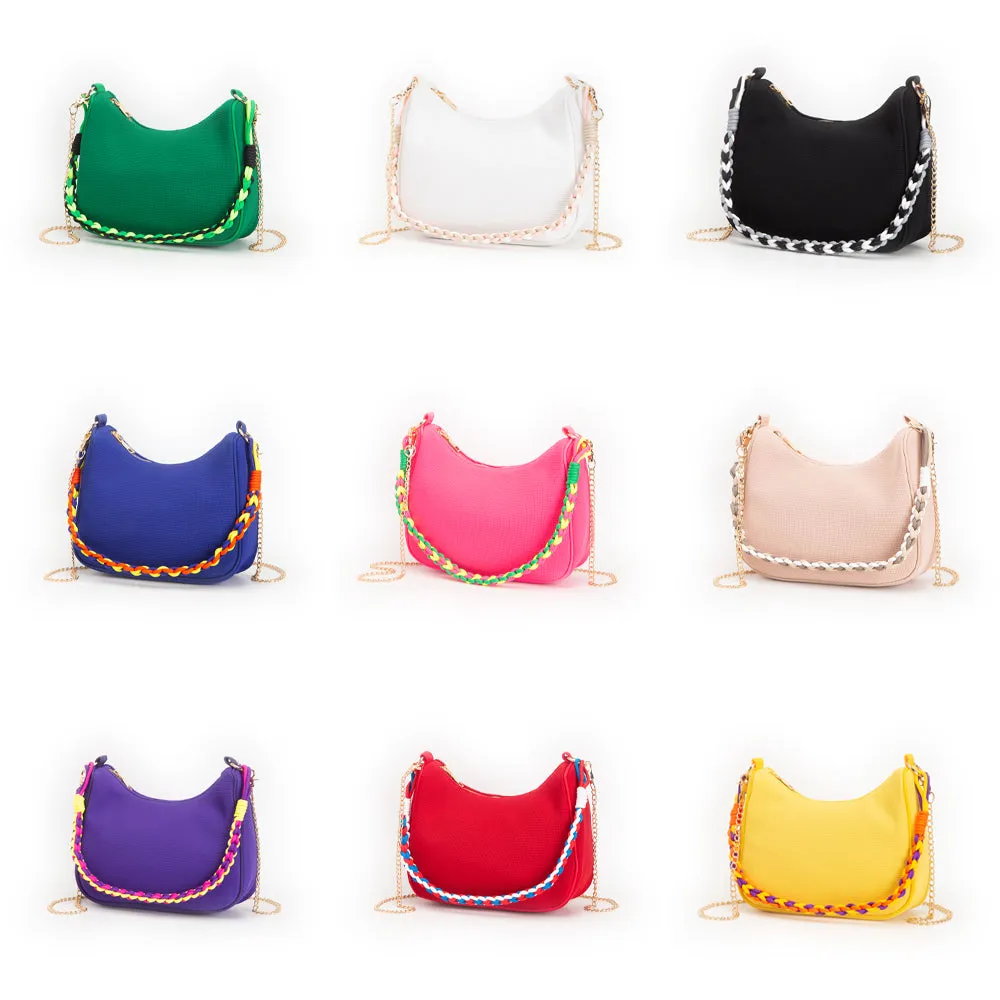 iLLASPARKZ Fabric Hobo Bag / Crossbody Bag