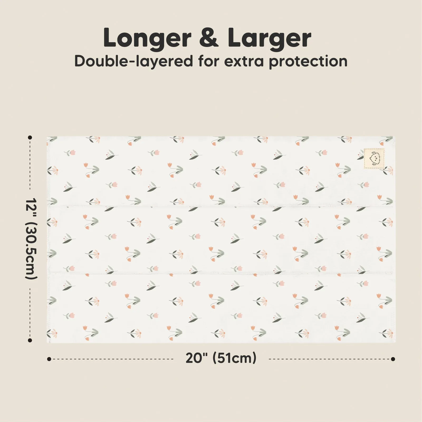 Shea Burp Cloths (Fleur)